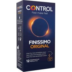 Control Finissimo Original - 12 Profilattici Super Sottili