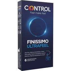 Control Finissimo Ultrafeel 0.04 mm - 6 Profilattici super sottili