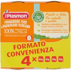 Plasmon Formaggino con parmigiano - Omogeneizzato 4x80 g