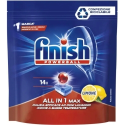Powerball All in 1 Max limone - 14 capsule detergenti per lavastoviglie