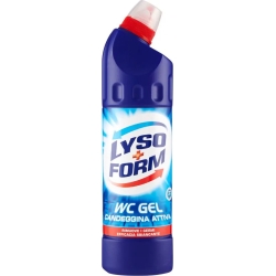 Lysoform Wc Gel Candeggina attiva - Detergente igienizzante bagno 750 ml