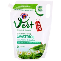 CHANTECLAIR Vert - Ecodetergente Lavatrice profumo di Eucalipto 1224 ml