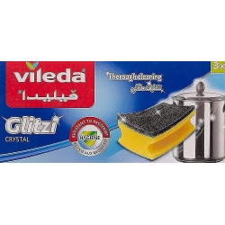 VILEDA Glitzi plus - 3 spugne abrasive