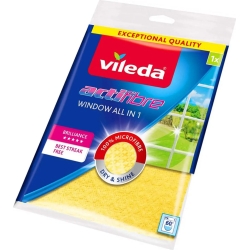Vileda Actifibre, Panno Microfibra Vetri e Finestre
