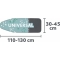 VILEDA Park & Go - copriasse universale
