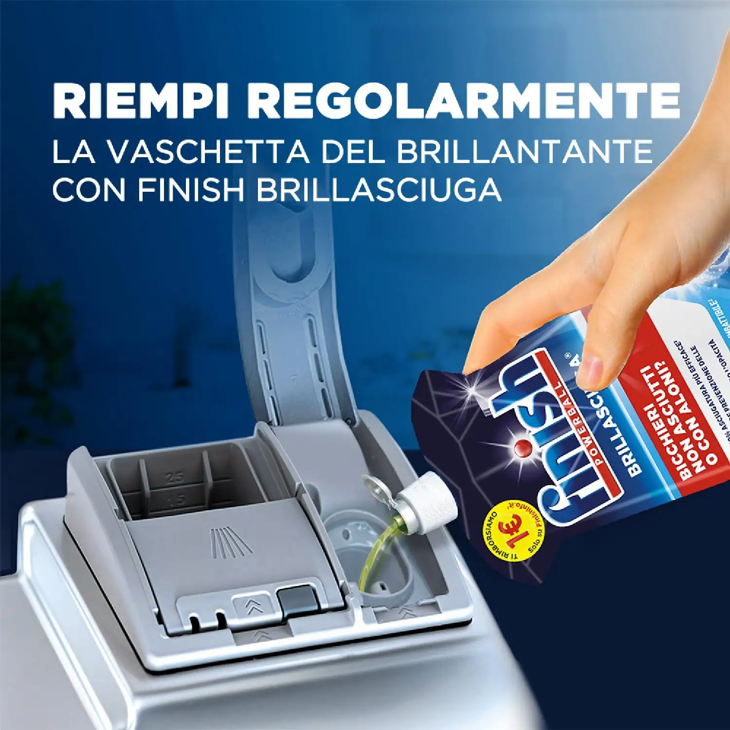 DETERSIVO - USE LAVASTOVIGLIE CURAVETRO E BRILLANTANTE | 07655717 - Foto 12