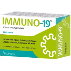 Immuno 19 Blufarma - Integratore immunostimolante 24 Compresse