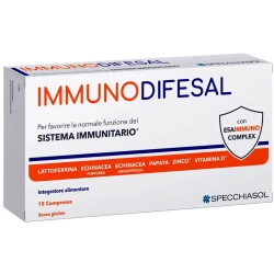 Specchiasol Immunodifesal 15 compresse - Integratore per le difese immunitarie