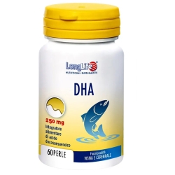 Longlife Dha 60 Perle - Integratore Per La Funzione Visiva E Cerebrale