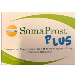Somaprost Plus 20 Stick Gel da 5 ml - Integratore per la Prostata