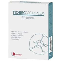 Tiobec Complex - Integratore per il metabolismo energetico 30 compresse fast slow