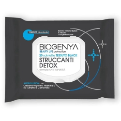 20 Salviette Struccanti Detox
