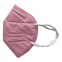 Doc Mask FFP2 NR - 15 Mascherine protettive colore rosa