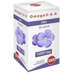 Kos Omega 3-6-9 1000 mg 60 Perle - Integratore Per Il Benessere Dell'Organismo
