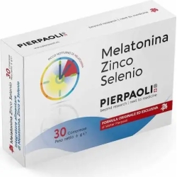 PIERPAOLI Melatonina Zinco Selenio 30 Compresse