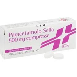 Paracetamolo 500 mg - Farmaco Antidolorifico E Antipiretico 30 Compresse