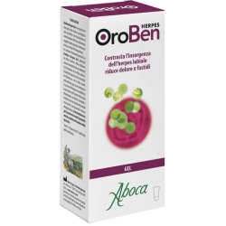 Aboca Oroben Herpes - Gel per contrastare l'insorgenza dell'herpes labiale 8 ml