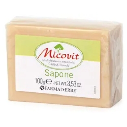 Micovit - Saponetta naturale delicata ed emolliente 100 G