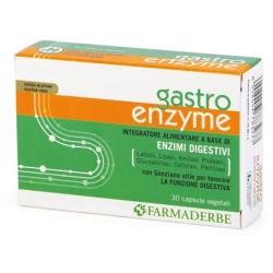 Gastro Enzyme 30 Capsule - Integratore Per La Funzione Digestiva