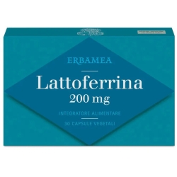 Erbamea Lattoferrina 200 mg - Integratore Per Il Sistema Immunitario 30 Capsule