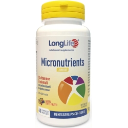 Longlife Micronutrients Junior 60 Tavolette - Integratore Multivitaminico Per L'Infanzia