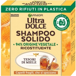 Garnier Ultra Dolce tesori di miele - shampoo solido ricostituente 60 G