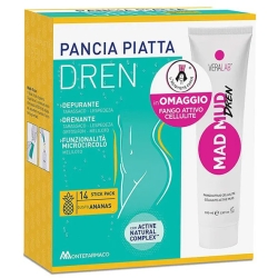Pancia Piatta Dren 14 bustine Gusto Ananas + Fango Attivo Cellulite