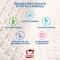 OMINO BIANCO Deo+ - Additivo disinfettante per il bucato 450 g