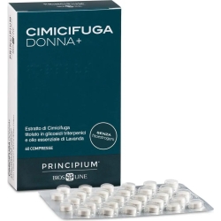 Principium Cimifuga Donna+ 60 Compresse - Integratore Per I Disturbi Della Menopausa