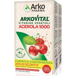 Arkovital Acerola 1000 - integratore di vitamina C - 60 compresse