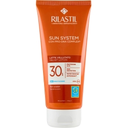 Rilastil Crema Solare 30 SPF Latte Vellutato Sun System Protezione Alta 200 ml
