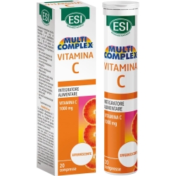 Esi Multicomplex Vitamina C 1000 Mg - Integratore Di Vitamine 20 Compresse Effervescenti