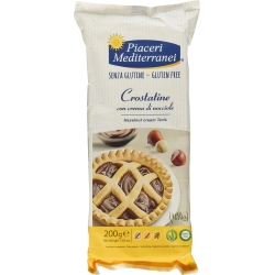 Crostatine con crema di nocciole 4 x 50 g