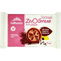 Zerograno - Frollini gluten-free con Gocce di Cioccolato 220G