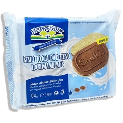 Snakis crema al Latte - Biscotti senza glutine 104 g