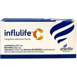 Influlife C 15 flaconcini - Integratore immunostimolante