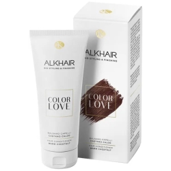 Alkhair Color Love - Bio Balsamo per Capelli Castano Caldo 200 ml