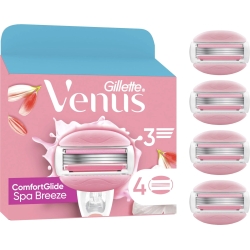 GILLETTE Venus Comfortglide Breeze - 4 Testine Di Ricambio