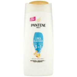 PANTENE Linea Classica 3 in 1 - Shampoo per tutti i tipi di capelli 675 Ml