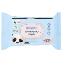 I Provenzali Salviette detergenti biologiche per la pulizia dei bambini 64 fazzolettini