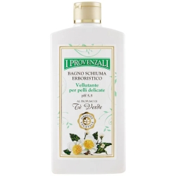 I Provenzali Tè Verde - Bagno schiuma erboristico vellutante per pelli delicate 400 Ml