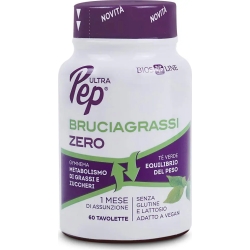 Bios Line Ultra Pep Bruciagrassi - Integratore per il Controllo del Peso 60 Tavolette