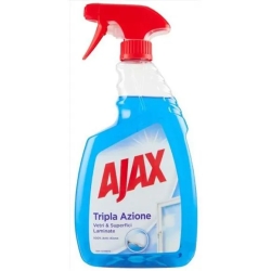 Tripla azione - Detergente spray per superfici in vetro 750 ml