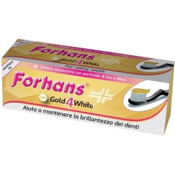 Forhans Gold4White - Dentifricio per denti brillanti 75 Ml