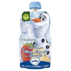 disney frozen II pouch - merenda mela fragola e banana 110 g
