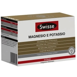 Swisse Magnesio E Potassio 24 Bustine Promo - Integratore contro la stanchezza