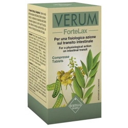 Verum Fortelax 80 compresse - Integratore utile per favorire il transito intestinale