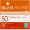 Rilastil Crema Solare Viso 50+ SPF Compatta Uniformante Sun System Protezione Molto Alta N. 02 Dore