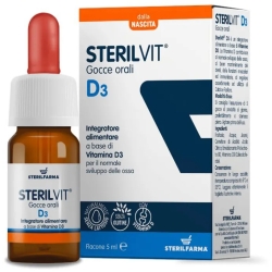 Sterilvit D3 Gocce 5 ml - Integratore Di Vitamina D3