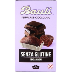 BAULI Plumcake al cioccolato senza glutine - 4 merendine da 33 G